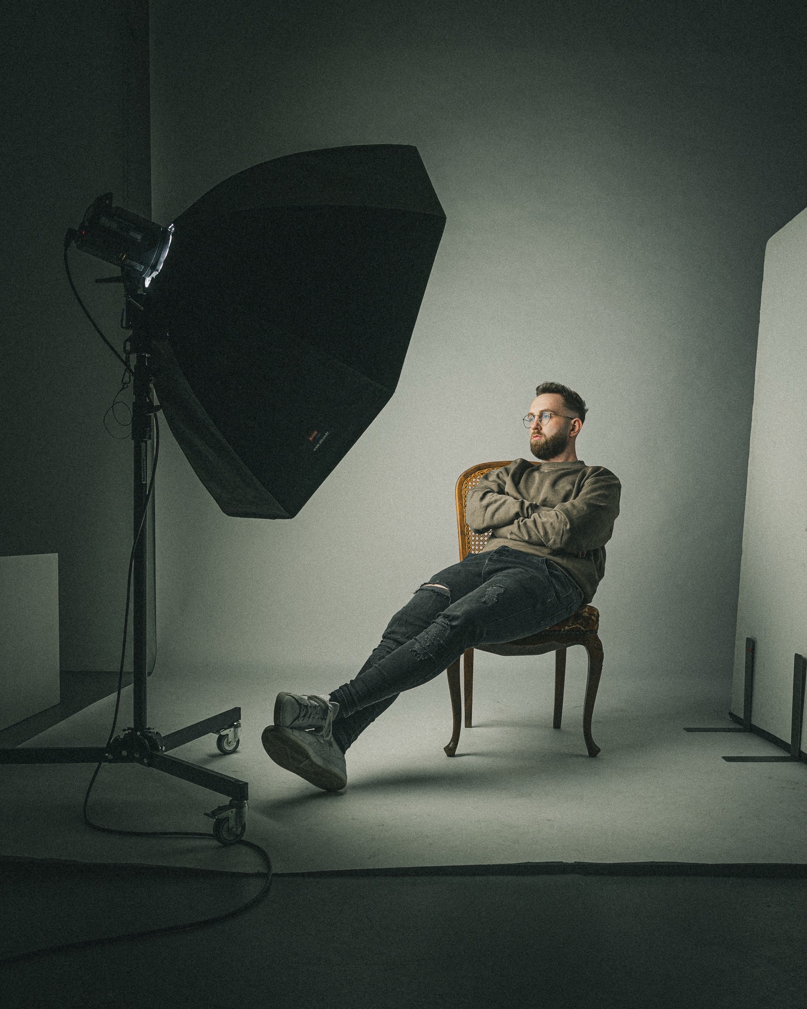 Danny Concannon – Studioportrait, Hochformat 1